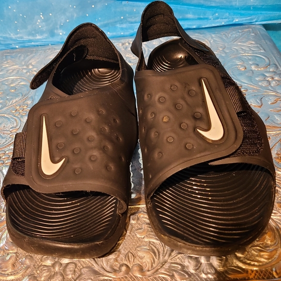 (0000) Nike, Men\'s Sunray Adjust 5 GS PS , Color: Black, Size: 4Y (New) main image 5